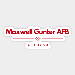 Maxwell Gunter AFB, Alabama Sticker